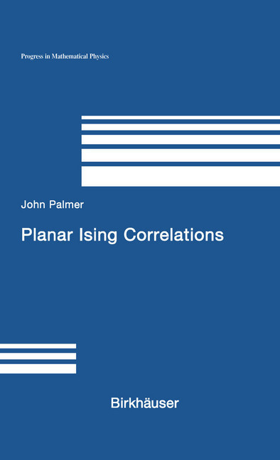 Planar Ising Correlations main product photo