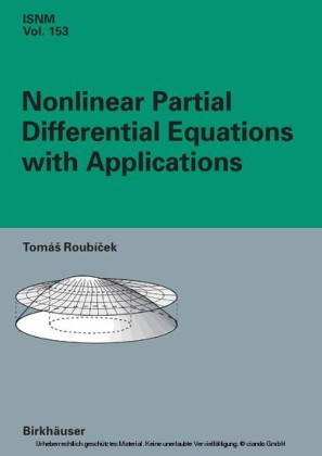 Nonlinear Partial Differential Equations with Applications