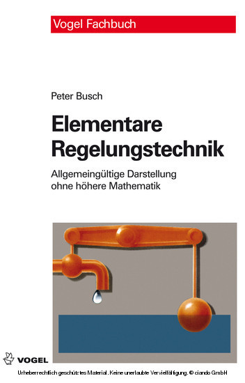 Elementare Regelungstechnik main product photo