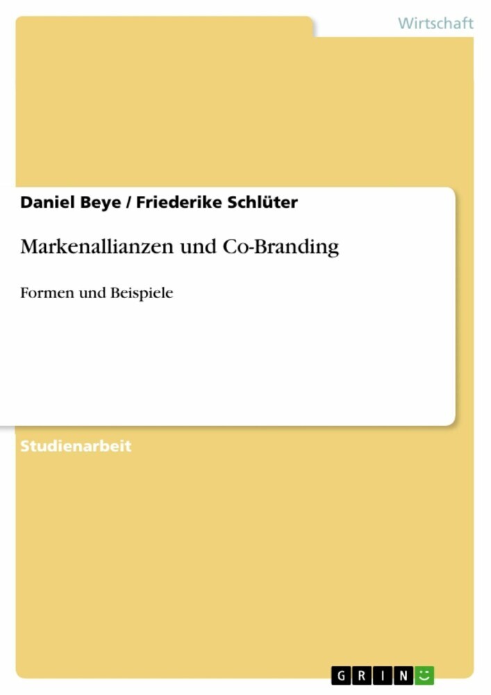 Markenallianzen und Co-Branding main product photo