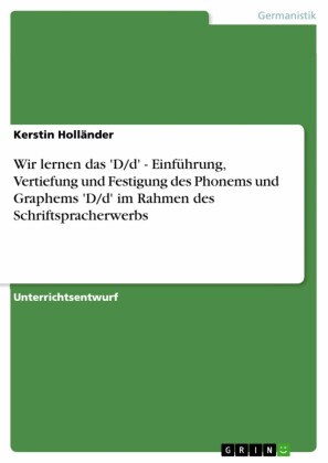 Wir lernen das 'D/d'