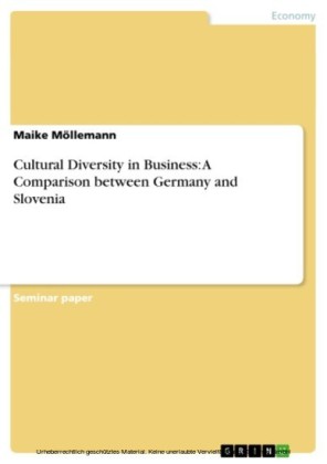 Cultural Diversity in Business: A Comparison between Germany and Slovenia