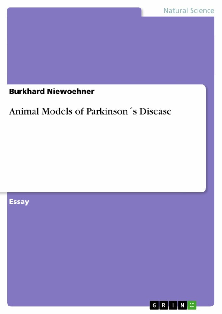 Animal Models of Parkinson´s Disease main product photo