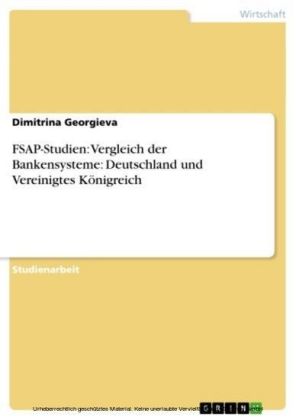 FSAP-Studien: Vergleich der Bankensysteme: Deutschland und Vereinigtes Königreich