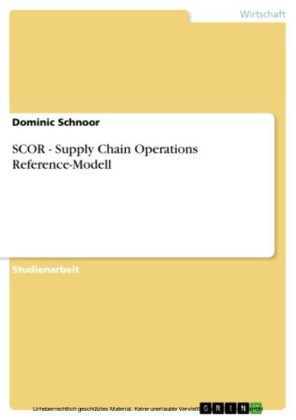 SCOR - Supply Chain Operations Reference-Modell