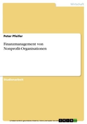 Finanzmanagement von Nonprofit-Organisationen