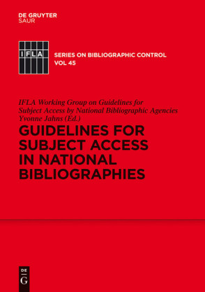 Guidelines for Subject Access in National Bibliographies