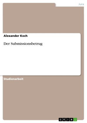 Der Submissionsbetrug