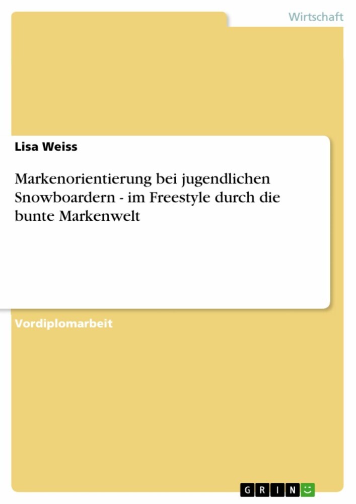 Markenorientierung bei jugendlichen Snowboardern main product photo