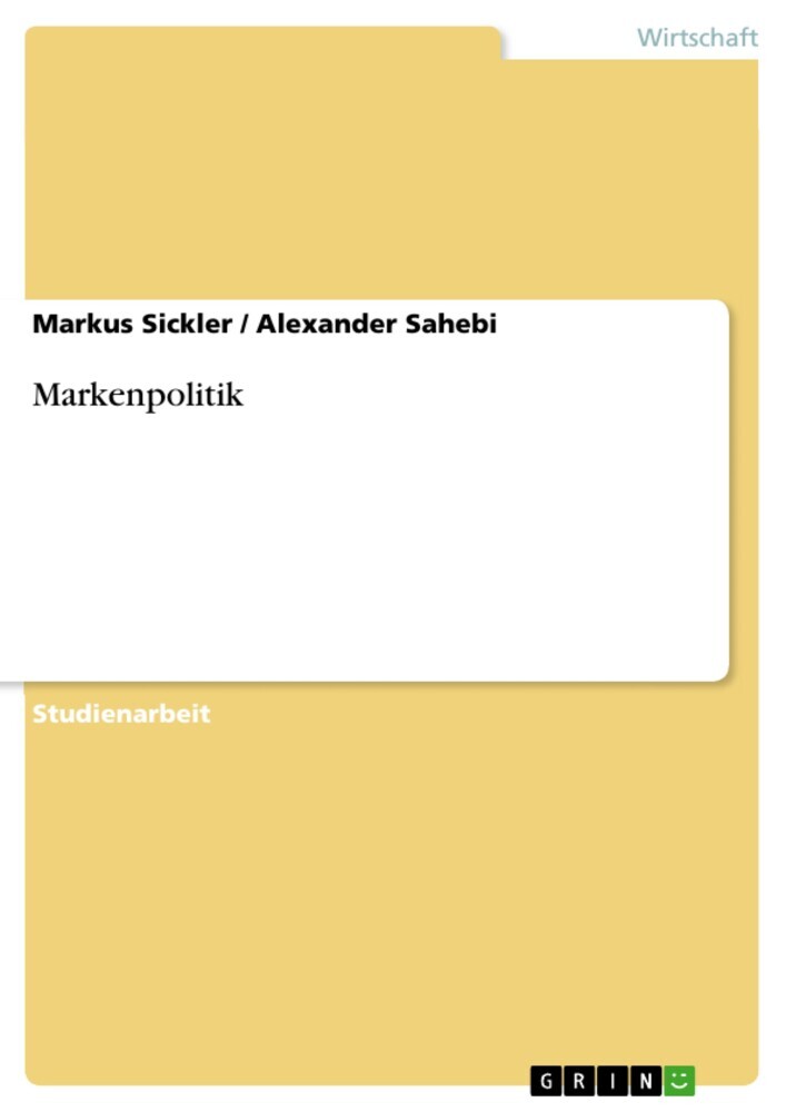 Markenpolitik main product photo