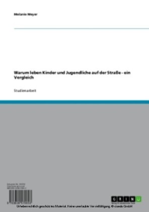 Warum leben Kinder und Jugendliche auf der Straße