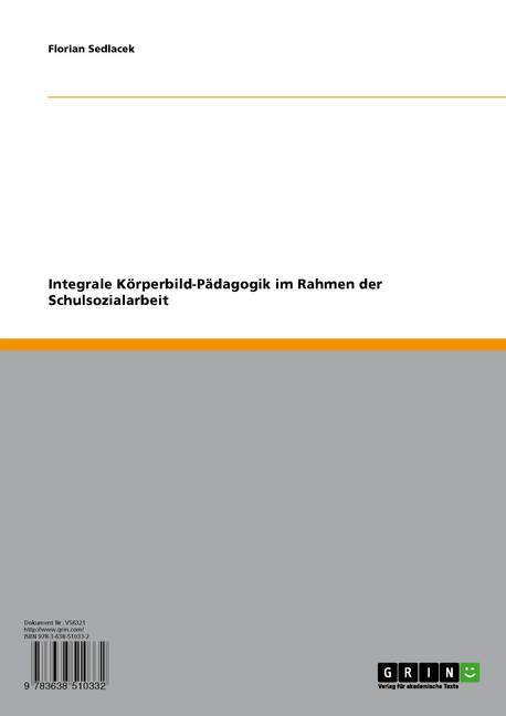 Integrale Körperbild-Pädagogik im Rahmen der Schulsozialarbeit main product photo