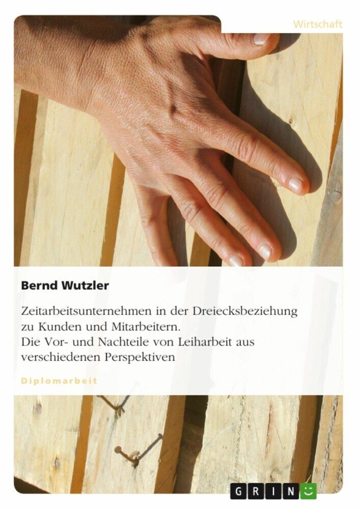 Zeitarbeitsunternehmen in der Dreiecksbeziehung zu Kunden und Mitarbeitern. Die Vor- und Nachteile von Leiharbeit aus verschiedenen Perspektiven main product photo