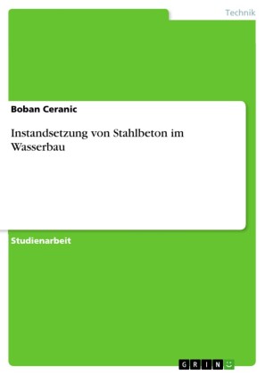 Instandsetzung von Stahlbeton im Wasserbau