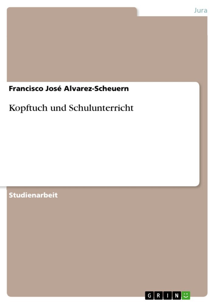 Kopftuch und Schulunterricht main product photo