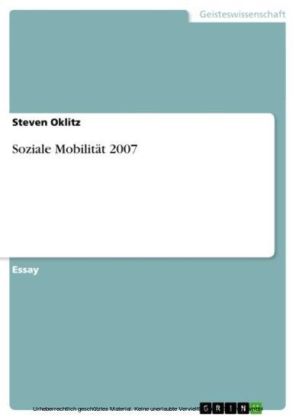 Soziale Mobilität 2007