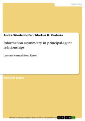 Information asymmetry in principal-agent relationships