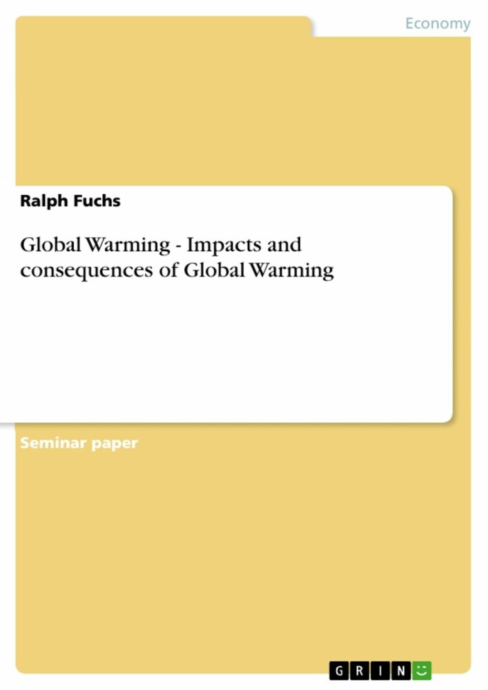 Global Warming - Impacts and consequences of Global Warming main product photo