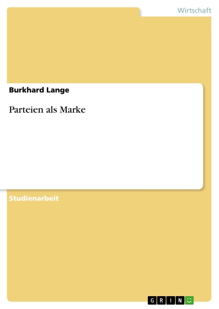 Parteien als Marke main product photo