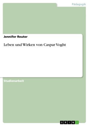 Leben und Wirken von Caspar Voght
