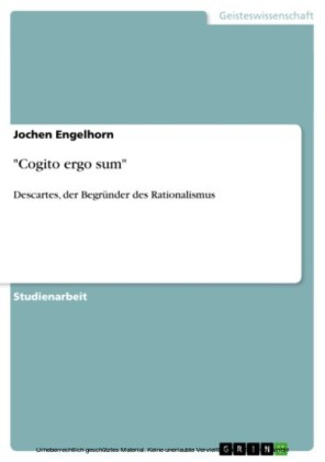 'Cogito ergo sum'