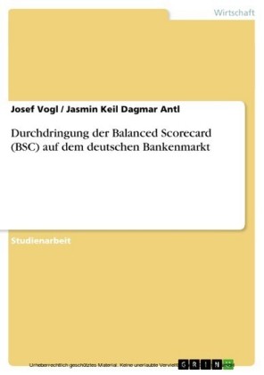 Durchdringung der Balanced Scorecard (BSC) auf dem deutschen Bankenmarkt