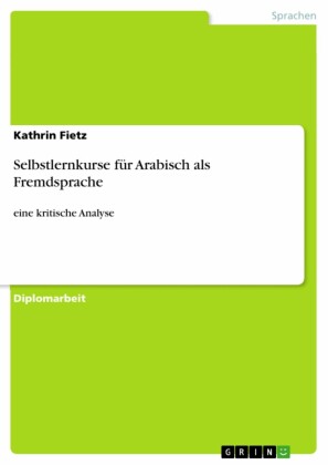 Selbstlernkurse für Arabisch als Fremdsprache