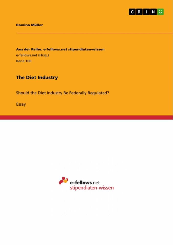 The Diet Industry main product photo