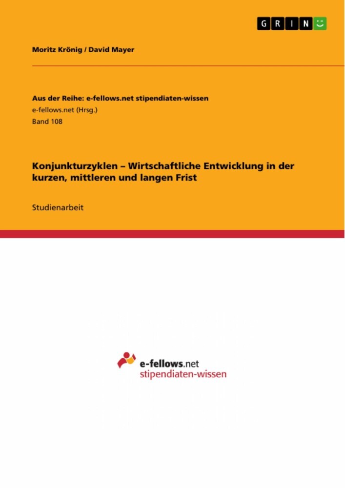Konjunkturzyklen - Wirtschaftliche Entwicklung in der kurzen, mittleren und langen Frist main product photo