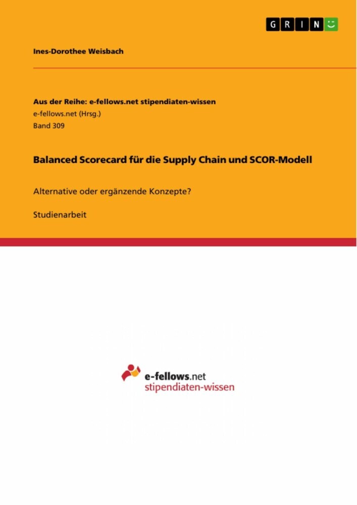 Balanced Scorecard für die Supply Chain und SCOR-Modell main product photo
