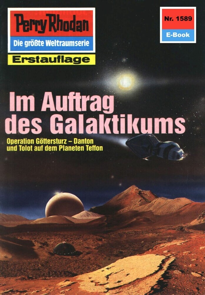 Perry Rhodan 1589: Im Auftrag des Galaktikums main product photo