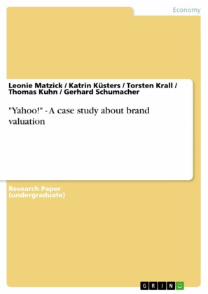 'Yahoo!' - A case study about brand valuation