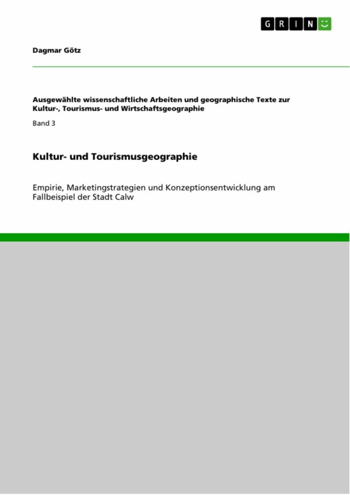 Kultur- und Tourismusgeographie main product photo