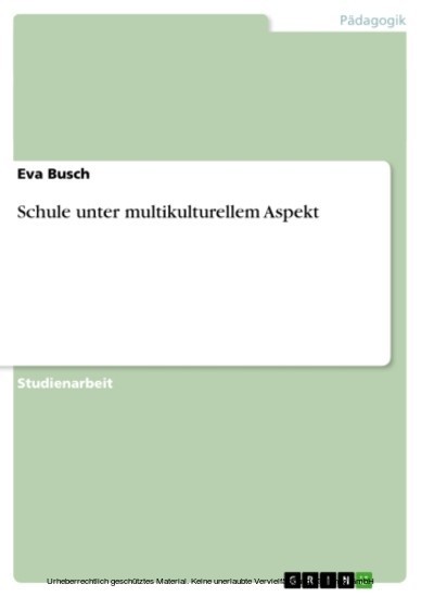 Schule unter multikulturellem Aspekt main product photo