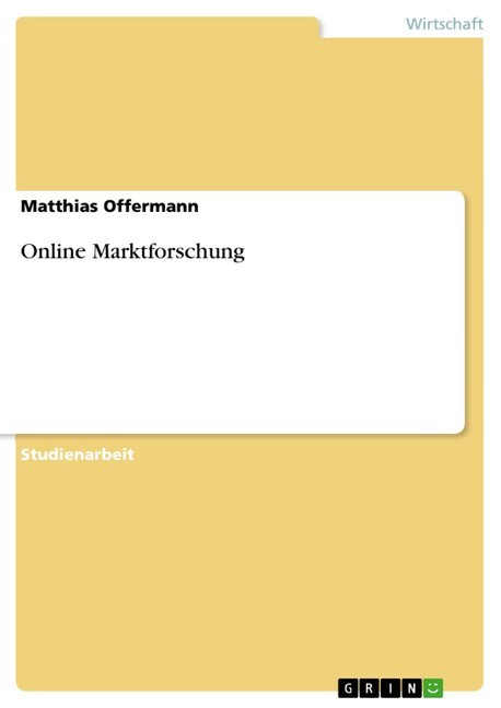 Online Marktforschung main product photo