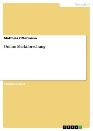 Online Marktforschung