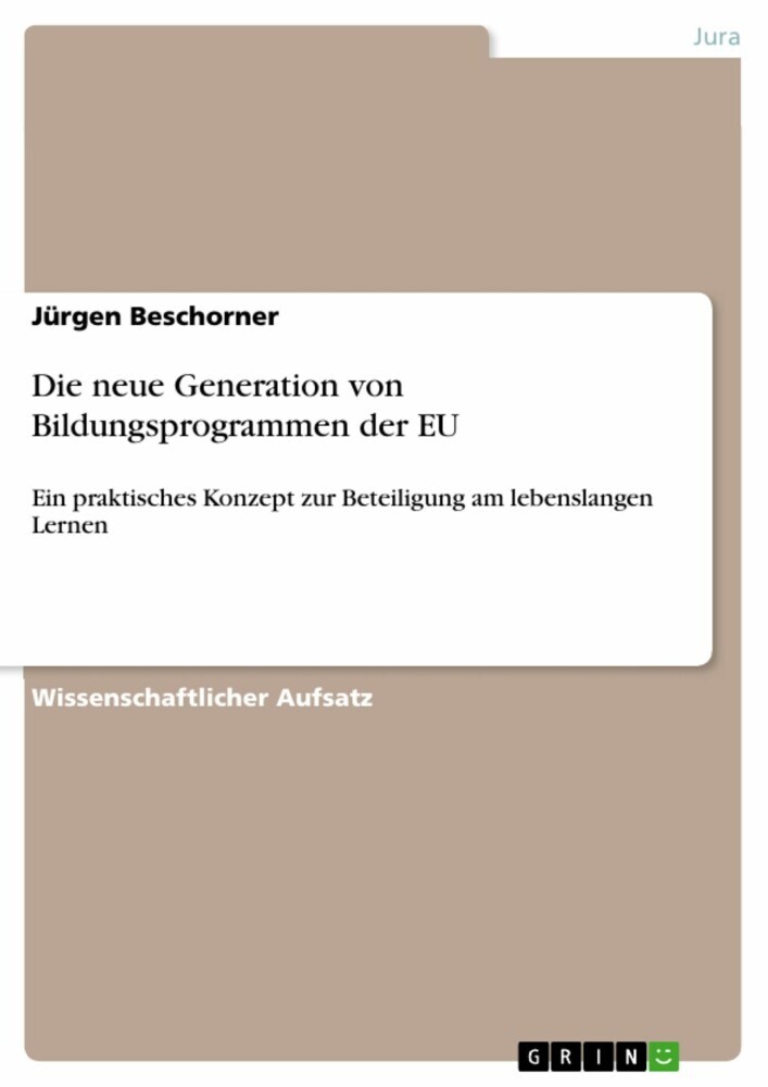 Die neue Generation von Bildungsprogrammen der EU main product photo