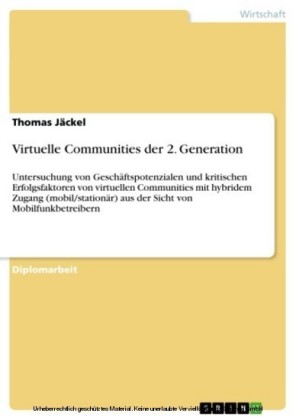 Virtuelle Communities der 2. Generation
