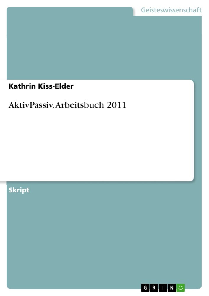 AktivPassiv. Arbeitsbuch 2011 main product photo