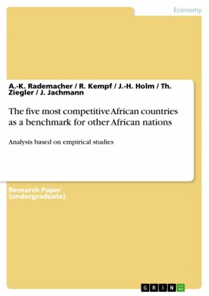 The five most competitive African countries as a benchmark for other African nations