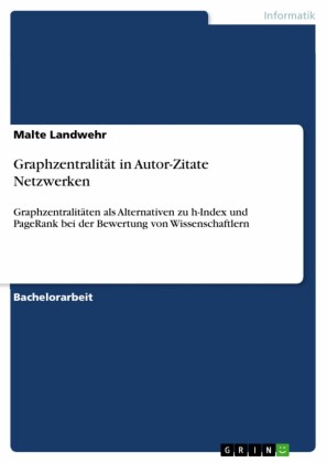 Graphzentralität in Autor-Zitate Netzwerken