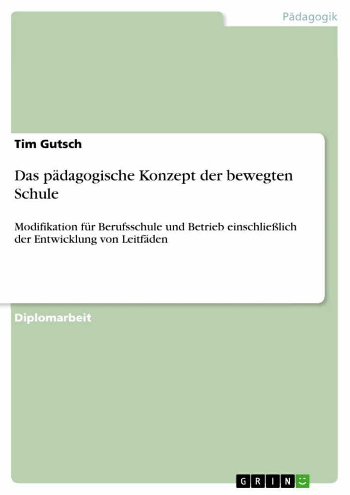 Das pädagogische Konzept der bewegten Schule main product photo