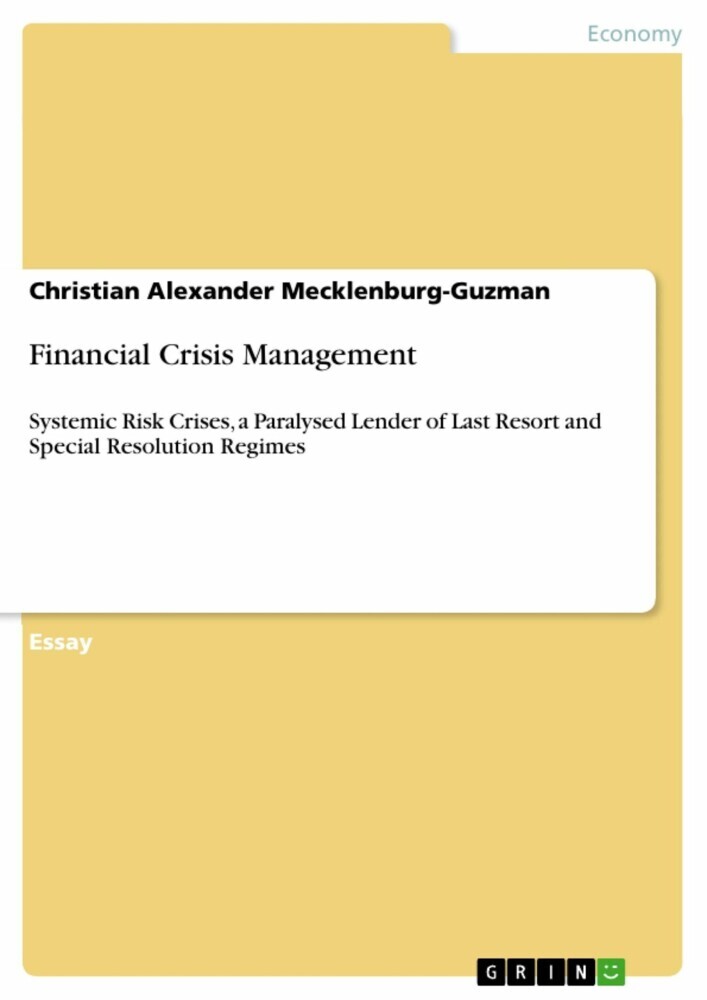 Financial Crisis Management main product photo