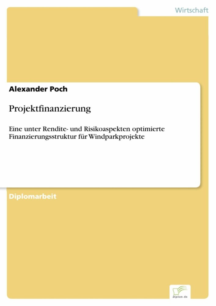 Projektfinanzierung main product photo