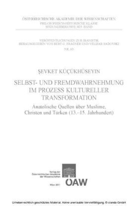 Selbst- und Fremdwahrnehmung im Prozess kulureller Transformation