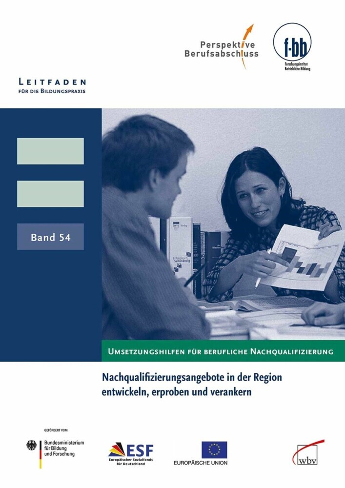 Nachqualifizierungsangebote in der Region entwickeln, erproben und verankern main product photo