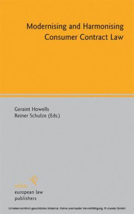 Modernising and Harmonising Consumer Contract Law