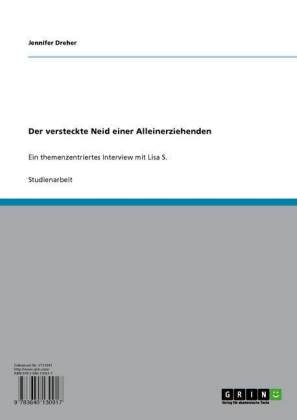 Der versteckte Neid einer Alleinerziehenden