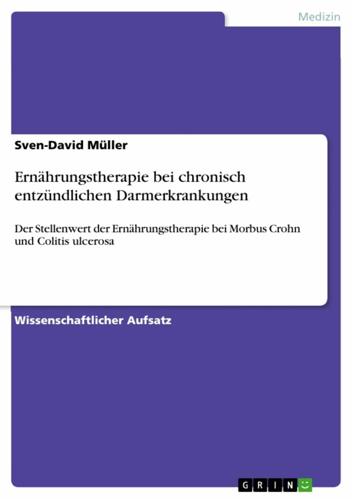 Ernährungstherapie bei chronisch entzündlichen Darmerkrankungen main product photo