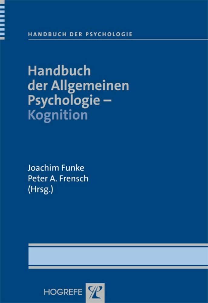 Handbuch der Allgemeinen Psychologie - Kognition main product photo